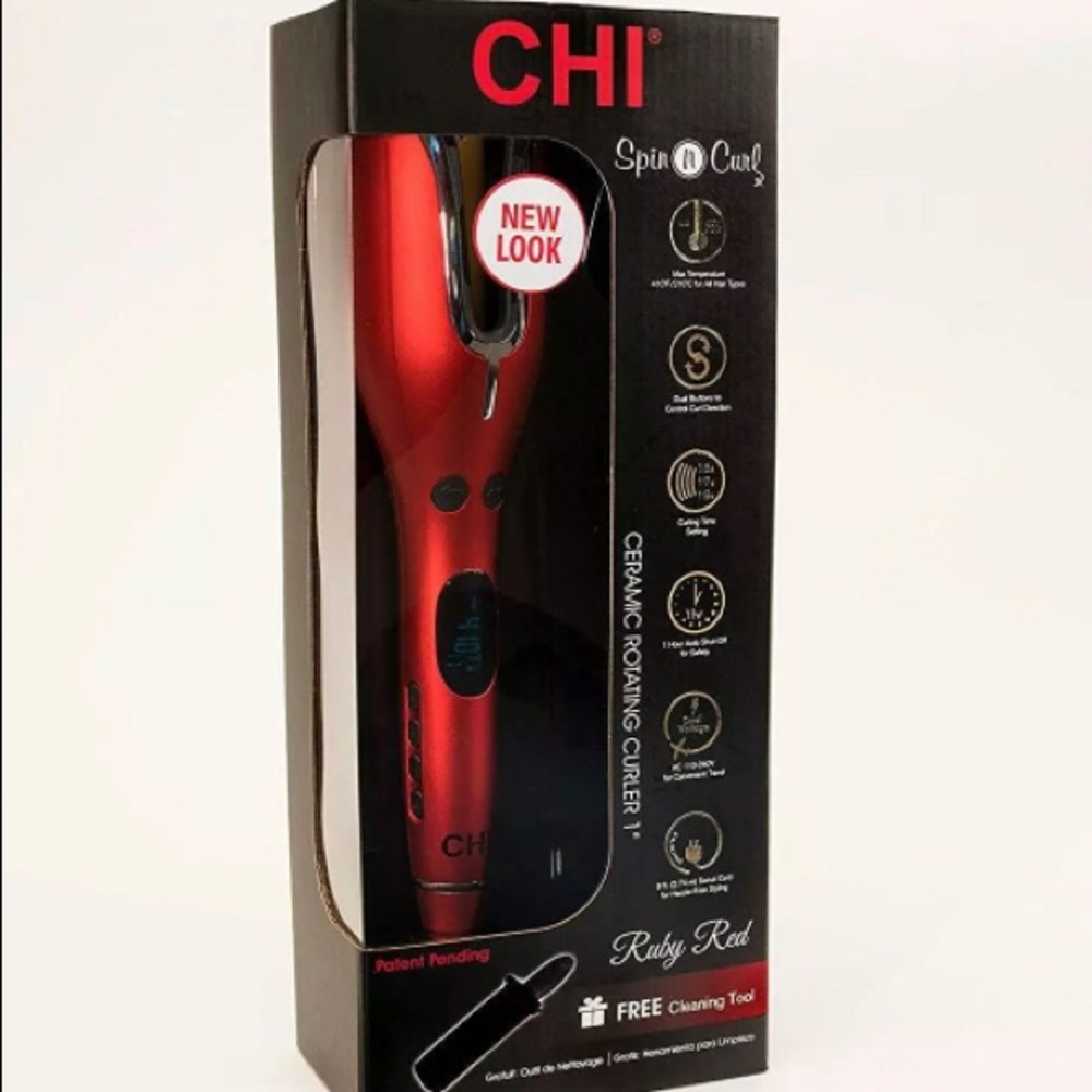 CHI Spin N Curl w/ FREE Cleaning Tool